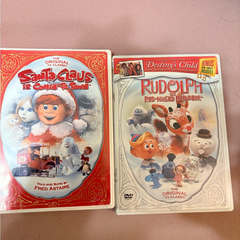 Santa Claus and Rudolph DVD Set